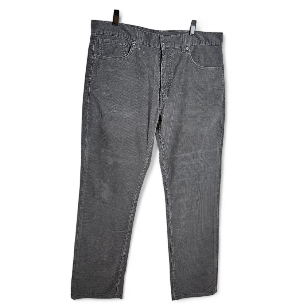 Levi's 511 Men's Gray Corduroy Pants Skinny Size 38x30